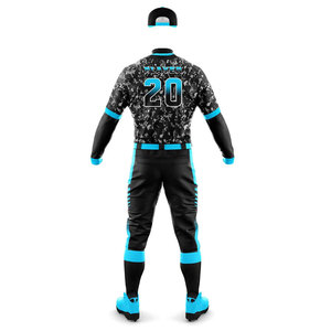 For Baseball Uniform Kit Sublimated Camouflage Design Sleeveless Moisture Wicking Polyester Unisex <b>Athletic</b> Wear Front - Product Image 3