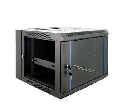 4U6U9U 600 600 Welded Rear Swing Wall-Mount Server Cabinet Network Rack Enclosure Easy Build Chassis Server Rack for Data Center