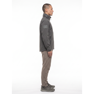 Custom Men's Softshell Jacket Waterproof Polyester Spandex Technical Windbreaker Outdoor Performance Coat Custom Logo OEM - Product Image 3