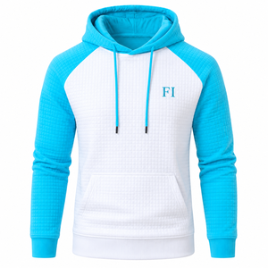 Wholesale Custom Premium Cotton Hoodies <b>Thick</b> <b>Fleece</b> Oversized Winter Sweatshirt Rib Cuff Hooded Winter Streetwear Manufacturer - Product Image 5