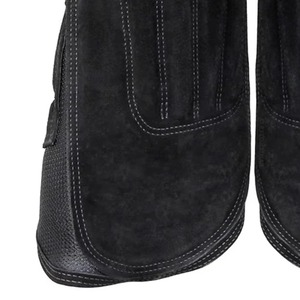 Tablier de fermeur en cuir véritable robuste pour le sablage et la coupe des sabots de chevaux – Équipement de protection professionnel pour fermeurs - Product Image 3