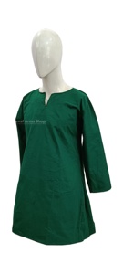 Túnica Medieval Verde de Algodón, Camisa de Disfraz Vikingo de Longitud Completa, Ropa de Guerrero Caballero para Reenactment Renacentista, Pascua, Navidad - Product Image 5