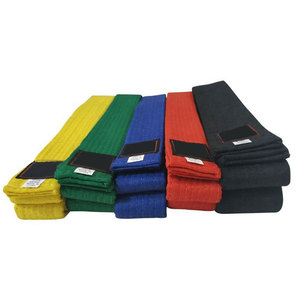 Ceintures de Jiu-Jitsu pour adultes sur mesure - Logo frontal 100% coton, séchage rapide et respirant, vêtements d'entraînement sportif de haute qualité - Product Image 3
