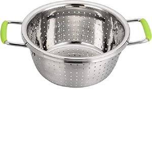 Coladores de metal de calidad garantizada, ideales tanto para comidas pequeñas como para grandes fiestas, que permiten un escurrido sin ensuciar. - Product Image 1