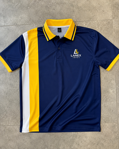 เสื้อโปโลผู้ชายแบบสั่งทำพิเศษ เสื้อกอล์ฟซับลิเมชั่น แห้งเร็ว ระบายเหงื่อได้ดี ชุดยูนิฟอร์มบริษัท ชุดกีฬาทีม - Product Image 6