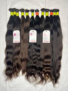Extensiones de cabello humano indio crudo sin procesar virgen de cabello rubio 613 de la mejor calidad - Product Image 4