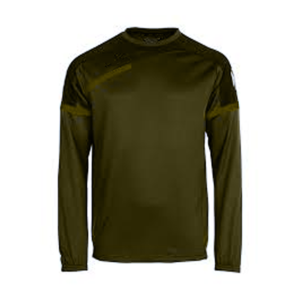 Suéter Deportivo de Manga Larga y Cuello Redondo para Hombre, Color Azul Marino, de Secado Rápido, Tejido de Punto, Corte Regular, para Otoño, Chaqueta Acolchada Gris para Hombre, para Invierno - Product Image 3