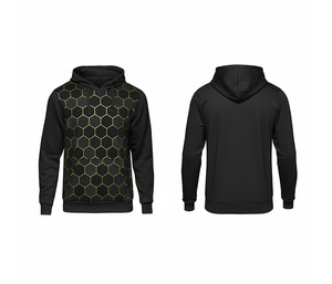 Vente en gros de sweats à capuche personnalisés imprimés par sublimation, fabricant de vêtements de sport, sweats à capuche personnalisés pour équipes, hommes, femmes, jeunes, entraînement - Product Image 4
