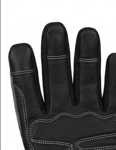 Gants de travail pour hommes, compatibles écran tactile, paume rembourrée pour réduction des vibrations, travaux de construction, mécanique, travaux légers, bracelet réglable - Product Image 3
