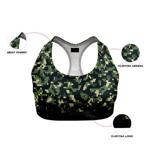 สปอร์ตบราแบบครอปไหล่เดียวสำหรับผู้หญิง พิมพ์ลายโลโก้ตามสั่ง คุณภาพสูง ผลิตจากผ้าสแปนเด็กซ์และโพลีเอสเตอร์ ด้วยเทคนิคการพิมพ์แบบซับลิเมชั่น - Product Image 3