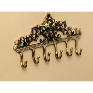 Top Quality Artistic Vintage Design Brass Clothes Hanger <b>Hook</b> With Black Antique Shade <b>for</b> Clothes & Towel <b>Hanging</b> at Low Price - Product Image 6