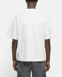 เสื้อยืดแขนสั้นทรงโอเวอร์ไซส์ รุ่นเฮฟวี่เวท ปี 2026 พิมพ์ลายสกรีน แบรนด์สั่งทำ ผ้าฝ้าย 100% สำหรับผู้ชาย สไตล์สตรีทแวร์ - Product Image 2