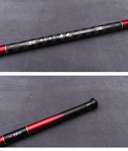 La caña de pescar de fibra de carbono OEM más vendida, acción rápida con longitud ajustable y mango compuesto para peces grandes - Product Image 3