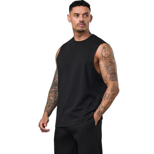 Summer Polyester Knitted Mesh Gym Stringer Tank Top <b>for</b> <b>Men</b> Breathable Bodybuilding Sleeveless Fitness Muscle <b>Singlets</b> Workout - Product Image 4