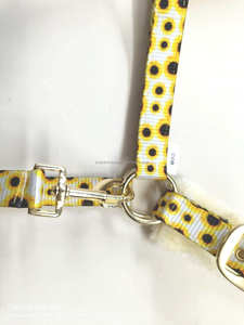 Piel sintética de oveja con cuello Halter y estampado de caballo, logotipo personalizado, diseño de lujo, venta al por mayor - Product Image 4