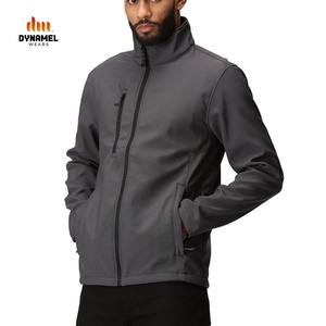 Veste Softshell d'hiver pour homme, coupe-vent, imperméable, avec logo personnalisé, idéale pour le travail en extérieur, en polyester. - Product Image 4