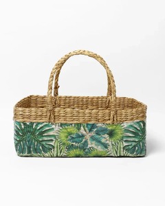 Ensemble de 2 paniers en jonc de mer peints, faits à la main, paniers de rangement, vente en gros, écologiques, fabriqués au Vietnam - Product Image 5