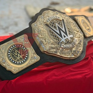 Ceintures de championnat de lutte mondiale personnalisées pour adultes, plaques métalliques de titre, épaisseur 4MM 6MM, sangle en cuir - Product Image 4