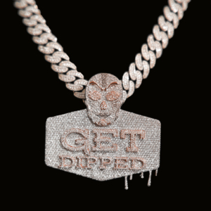 Mens 925 Silver Moissanite Pendant Luxury Statement Jewellery Necklace for Men Party Wear <b>Gift</b> - Product Image 1