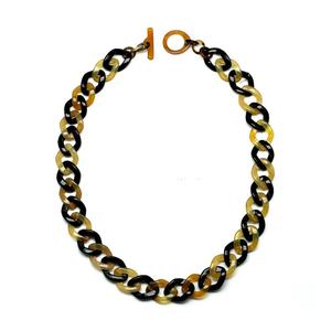 สร้อยคอเขาควายแท้ ยูนิเซ็กซ์ ปี 2026 ทำมือ ดีไซน์คลาสสิก โซ่แบบเชื่อมต่อ สร้อยคอแฟชั่นขายดีสำหรับผู้หญิง ฉลองครบรอบ ยอดนิยม - Product Image 1