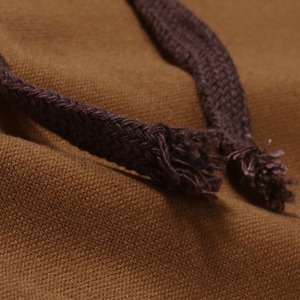 Sweat-shirt à capuche slim fit pour homme, manches raglan, couleur unie, tricoté, décontracté, pour l'automne, marron avec rayures marron foncé 2027 - Product Image 4
