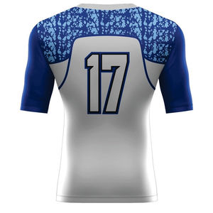 Camiseta Deportiva de Compresión para Hombre, de Alta Calidad, Hecha a Medida, Ecológica, Transpirable, de Secado Rápido, para Gimnasio, Manga Corta - Product Image 2