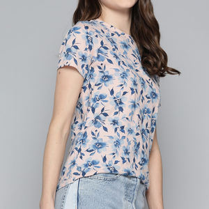 Camiseta de Mujer con Logotipo Personalizado al Mejor Precio, Transpirable, de Algodón, Estilo Urbano de Verano, Oferta en Camisetas de Mujer de Nuevo Estilo - Product Image 4