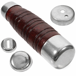 Couteau à lame fixe DIY haut de gamme, manche en bois, lame en acier au carbone, ambidextre, finition polie, compatible lave-vaisselle, vente en gros de couteaux - Product Image 1