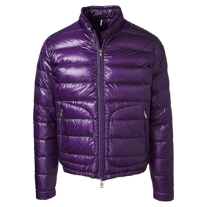 Blouson matelassé à capuche pour homme, en nylon, rembourré de coton, imperméable, respirant, avec fermeture éclair, pour l'hiver, style décontracté - Product Image 4