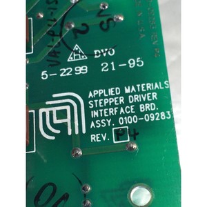 AMAT 0100-09283 ชุดแผงวงจรพิมพ์ (PCB Assy) อินเทอร์เฟซไดรเวอร์สเต็ปเปอร์ - อุปกรณ์และอะไหล่เซมิคอนดักเตอร์ระดับโลกที่เชื่อถือได้ - Product Image 4