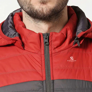 Men's Autumn Puffer Vest Sleeveless Quilted Warm Waterproof Breathable Casual Outdoor <b>Waistcoat</b> Custom Color OEM Polyester/Nylon - Product Image 4