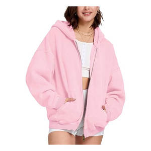 Sweat à capuche unisexe surdimensionné en molleton épais, personnalisé, en polyester/coton, délavé à l'acide, teint uni, style streetwear vintage - Product Image 6