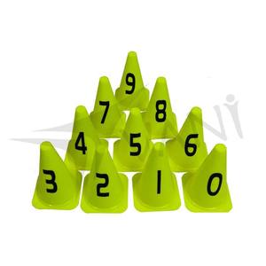 Conos de Entrenamiento Numerados para Niños, Conos Marcadores Deportivos de Plástico con Números, Conos Educativos para Entrenamiento en Escuelas Primarias - Product Image 6