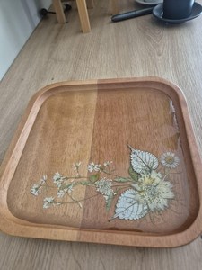 Luxury Wooden Tray Best Quality Top Selling Durable Eco Friendly Serving <b>Decorative</b> Home <b>Kitchen</b> Use Design Style - Product Image 6