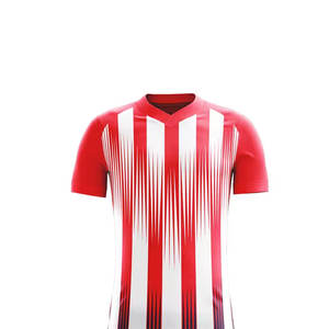 Uniformes de Fútbol Personalizados al por Mayor de Fábrica, Conjuntos de Camisetas 2025/2026, 100% Poliéster, Resistentes al Viento y Transpirables, Nombres de Equipos Personalizados - Product Image 4