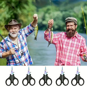 Tijeras Pequeñas al por Mayor, de Titanio, Color Arcoíris, con Hojas de Acero Inoxidable, Tijeras para Pesca, Tijeras para Manualidades Infantiles - Product Image 5