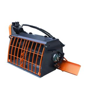 Distributeur de sacs à béton de 60 pouces avec montage universel, capacité de 16 pieds cubes, pour chargeuse compacte, avec moteur TMG SCM61 - Product Image 1