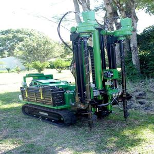 Machine de forage de puits d'eau mini diesel-électrique domestique de 200 m pour forage de puits profonds - Product Image 2