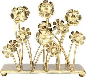 Porte-serviettes en métal chic en vente chaude avec des motifs décoratifs pour des présentoirs de table élégants d'Inde - Product Image 1