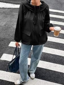 Chaqueta Cortavientos para Mujer, Ligera, Impermeable, Resistente al Viento, Elegante, para Senderismo y Running al Aire Libre 2026 - Product Image 4