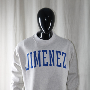 Sudadera de Cuello Redondo Jimenez Unisex, Corte Regular, 100% Algodón, Tejido de Punto, Informal, Otoñal, con Estampado de Letras en la Parte Delantera, CLUSH SPORTS - Product Image 3