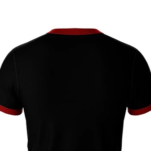 Camiseta de rugby retro transpirable para hombre, de manga corta, para entrenamiento de equipo, elástica, hecha de poliéster, con estampado neón, para academia. - Product Image 5