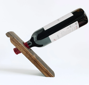 Support mural en bois pour bouteilles de vin – Meilleur prix – Outil de bar pour décoration de fête – Designs de présentoirs à vin en bois pour comptoir - Product Image 6