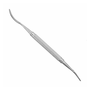 Outil chirurgical orthopédique réutilisable en acier inoxydable, lime à os Miller vétérinaire dentaire droite, extrémité large de 6,2 mm et extrémité ronde de 4,8 mm - Product Image 3