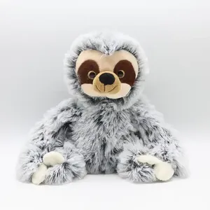 Cute Plush <b>Sloth</b> Stuffed Animal Gray Furry <b>Soft</b> <b>Toy</b> 31cm-50cm PP Cotton Filled Unisex Kids Gift - Product Image 1