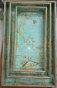 Bandeja Rectangular de Madera MDF Personalizada de Alta Calidad, Bandeja Sólida Impresa para Uso en Mesa de Hogar, Hotel o Boda - Product Image 3