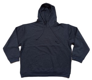 Sweats à capuche en coton personnalisés, épais et en molleton uni - Product Image 3