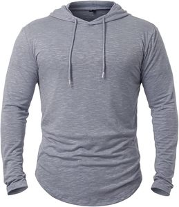 Sweat à capuche pour homme, motif uni, polyester/coton, polaire 310g, respirant, écologique, coupe ample, chaud pour l'hiver - Product Image 4