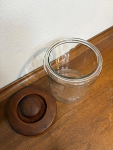 Eco Friendly Glass <b>Storage</b> <b>Jar</b> with Wooden Lid <b>for</b> <b>Kitchen</b> Organization Restaurant and Household Use Available At Export Price - Product Image 4