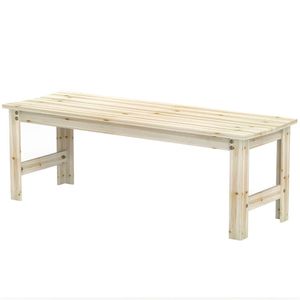 Bancs de jardin en bois pour terrasse, parc ou véranda - Chaises confortables uniquement - Product Image 5